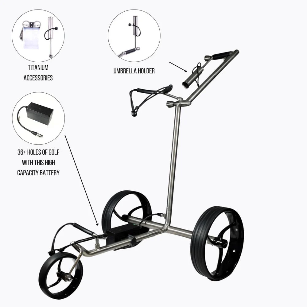 Galaxy Titan Golf Trolley - Image 4