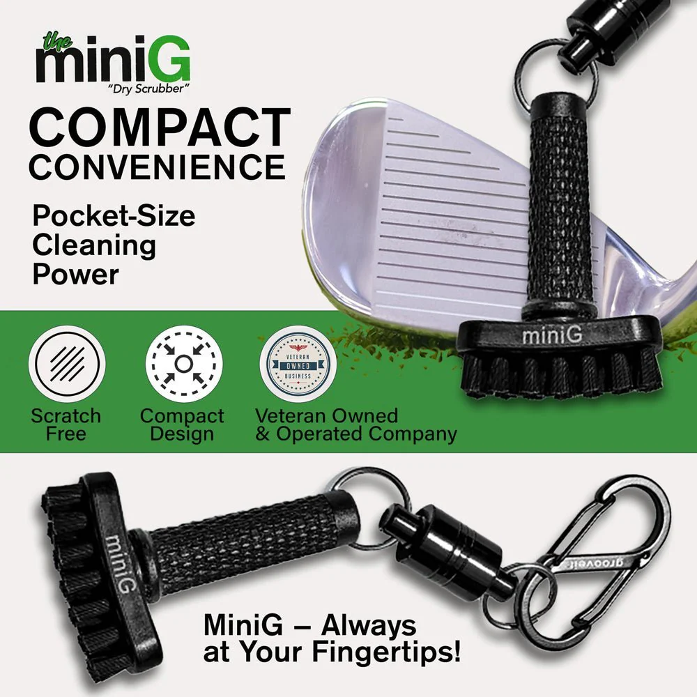 Grooveit miniG – Compact Dry Golf Brush - Image 5